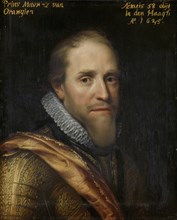 Portrait of Maurice, Prince of Orange, Maurits van Oranje, workshop of Michiel Jansz van Mierevelt,