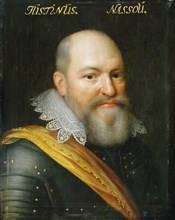 Portrait of Justinus van Nassau, illegitimate Son of Prince William I and Eva Elinx, workshop of