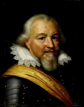 Portrait of Count Jan VII of Nassau-Siegen, known as de Middelste, workshop of Jan Antonisz van