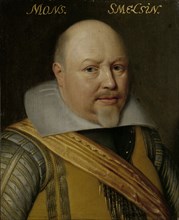 Portrait of Nicolaas Schmelzing, workshop of Michiel Jansz van Mierevelt, c. 1609 - c. 1633