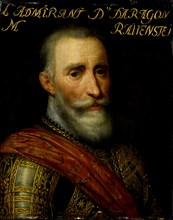 Portrait of Francisco Hurtado de Mendoza, Admiral of Aragon, workshop of Jan Antonisz van
