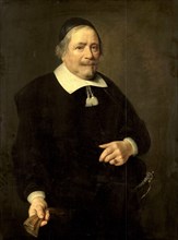 Portrait of a Man, presumably Willem van de Velden, Secretary to Hugo de Groot, Anonymous, 1657