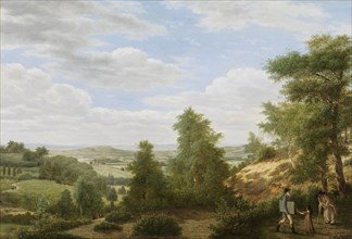 View of the Valley of Montmorency near Saint-Leu-la-ForÃªt, France, Pieter Rudolph Kleijn, 1808