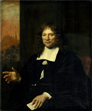 Portrait of Daniel Niellius, Elder of the Remonstrant Congregation at Alkmaar and Syndic, Adriaen