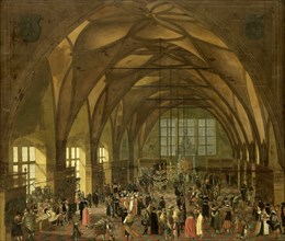 Large Hall in the Prague Hradschin Castle, Anonymous, c. 1607 - 1615