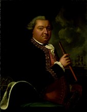 Portrait of Rear-Admiral Willem Crul, Cornelis van Cuylenburgh, II, 1770 - 1801