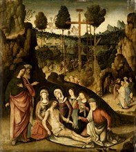 Lamentation of Christ, attributed to Bernardino Zaganelli di Bosio, 1470 - 1520