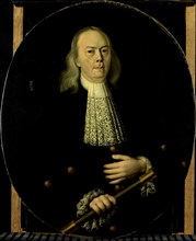 Portrait of Abraham van Riebeeck, Governor-General of the Dutch East Indies, Anonymous, c. 1700