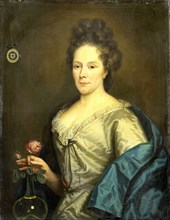 Portrait of Anna Maria van Hogendorp, second Wife of FranÃ§ois Leydecker, Anonymous, c. 1690