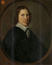 Portrait of FranÃ§ois Leydecker, Burgomaster of Tholen, Bernardus Swaerdecroon, 1646 - 1654