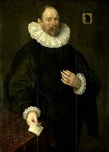 Portrait of Paulus Cornelisz van Beresteyn, Burgomaster of Delft, Jacob Willemsz. Delff, I, 1592
