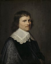 Portrait of a Man, possibly Salomon van Schoonhoven, Regent of Putten, Jacob Willemsz. Delff, II,