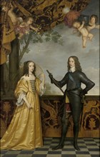 Portrait of William II, Prince of Orange, and his Consort Maria Stuart, Gerard van Honthorst, 1647