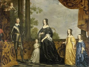 Portrait of Frederick Henry, Prince of Orange, with his Wife Amalia of Solms-Braunfels and their