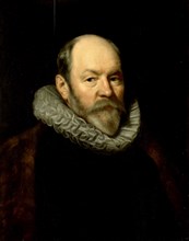 Portrait of Paulus Cornelisz van Beresteyn, Burgomaster of Delft, workshop of Michiel Jansz van