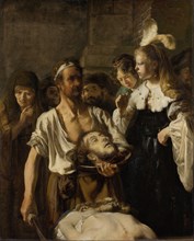 Beheading of John the Baptist, circle of Rembrandt Harmensz. van Rijn, c. 1640 - c. 1645