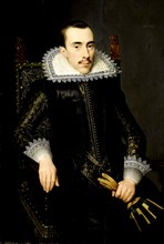 Portrait of a Man, possibly Walterus Fourmenois, A Man from the Boudaen Courten Family, attributed