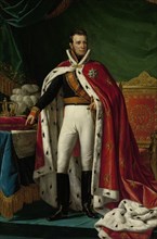 Portrait of William I, King of the Netherlands, Joseph Paelinck, 1819