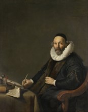 Portrait of Johannes Wttenbogaert, Jan Uytenbogaert, Remonstrant Minister in The Hague, The
