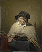 Old Woman Reading, Cornelis Kruseman, 1820 - 1833