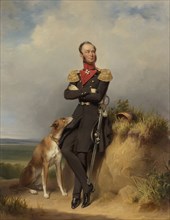 Portrait of William II, King of the Netherlands, Jan Adam Kruseman, 1839