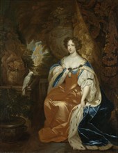 Portrait of Mary Stuart, 1662-95, wife of Prince William III, Caspar Netscher, c. 1683