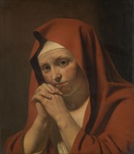 Woman Praying, circle of Caesar BoÃ«tius van Everdingen, 1640 - 1671