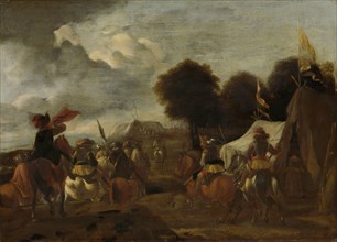 Army Camp, Anonymous, 1625 - 1674