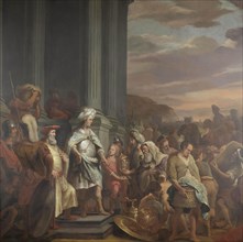 King Cyrus Handing over the Treasure Looted from the Temple of Jerusalem, Ferdinand Bol, 1655 -