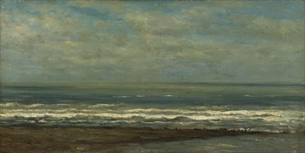 Seascape at Heyst, Willem Roelofs, I, c. 1868