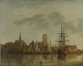 View of Dordrecht at Sunset, The Netherlands, copy after Aelbert Cuyp, 1700 - 1799