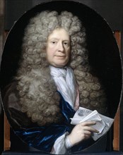 Portrait of Pieter van de Poel, Arnold Boonen, 1690 - 1729