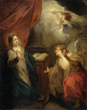 Annunciation to the Virgin, Jacob de Wit, 1723