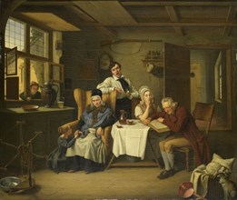 Bible Reading, Eduard Karl Gustav Lebrecht Pistorius, 1831