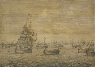 The Dutch Herring Fleet, Pieter Vogelaer, 1670 - 1700