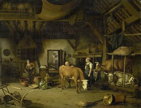 Peasant Interior, James de Rijk, c. 1830 - c. 1860