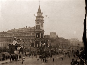 Lassalle House, Commemoration of October Revolution, Petrograd St. Petersburg Russia, History of
