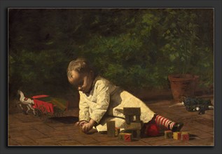 Thomas Eakins (American, 1844 - 1916), Baby at Play, 1876, oil on canvas