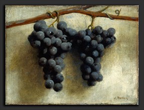 Joseph Decker, Grapes, American, 1853 - 1924, c. 1890-1895, oil on canvas