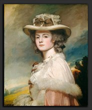 George Romney, Mrs. Davies Davenport, British, 1734 - 1802, 1782-1784, oil on canvas