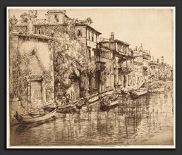 Donald Shaw MacLaughlan, Venetian Noontide, Canadian, 1876 - 1938, probably 1916, etching