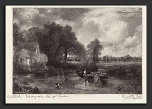 Timothy Cole after John Constable, The Haywain, American, 1852 - 1931, 1899, wood engraving