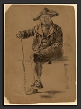 Alfred Cornelius Howland, The Old Soldier - Berncastel, American, 1838 - 1909, 1861-1862, graphite