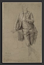John Singleton Copley, A Gentleman, American, 1738 - 1815, 1776-1780, graphite and white chalk on