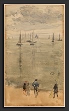 James McNeill Whistler, Violet, The Return of the Fishing Boats, American, 1834 - 1903, c. 1885,
