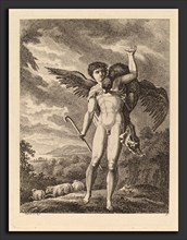 Salomon Gessner, The Rape of Ganymede, Swiss, 1730 - 1788, 1769-71, etching on laid paper