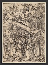 Urs Graf I, Christ and the Apostles and the Holy Women, Swiss, c. 1485 - 1527-1529, woodcut