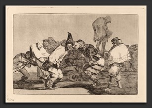 Francisco de Goya, Disparate de Carnabal (Carnival Folly), Spanish, 1746 - 1828, in or after 1816,