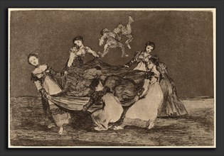 Francisco de Goya, Disparate femenino (Feminine Folly), Spanish, 1746 - 1828, in or after 1816,