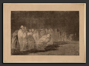 Francisco de Goya, Los ensacados (The Men in Sacks), Spanish, 1746 - 1828, in or after 1816,